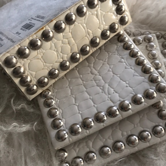Z Gallerie Accents Z Gallerie Faux Croc Studded Coasters Poshmark